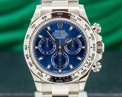 rolex daytona blue face gold|Rolex daytona watch blue face.